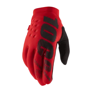 100% Brisker Glove - Red