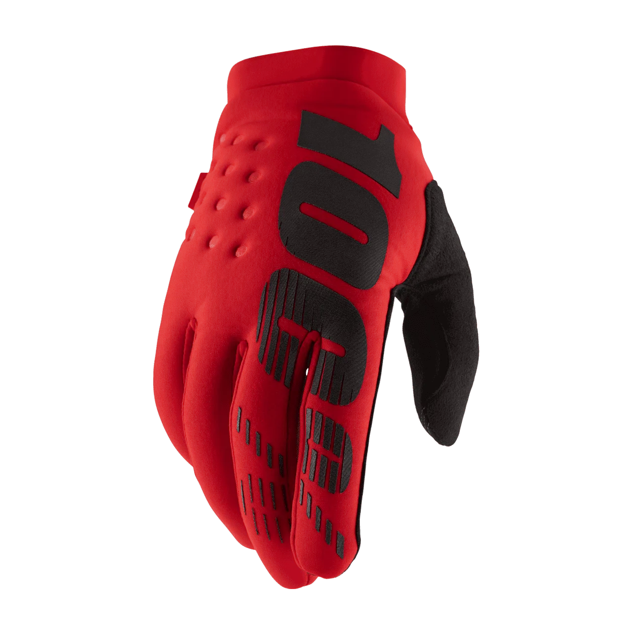 100% Brisker Glove - Red