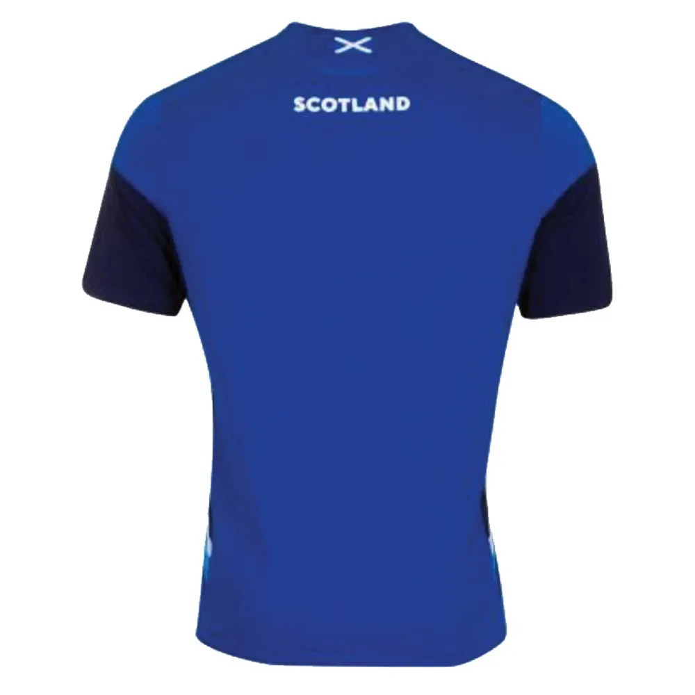 2022-2023 Scotland Training Gym T-Shirt (Royal)