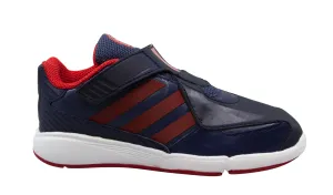 Adidas Disney Captain America Avengers Blue Hook And Loop Trainers - Kids