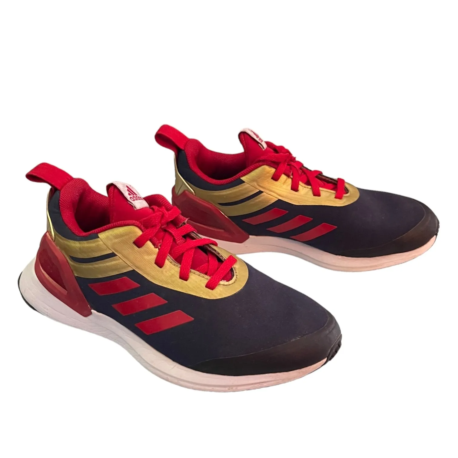 Adidas X Avengers Captain Marvel Rapidarun Sneakers Size 3 G27549