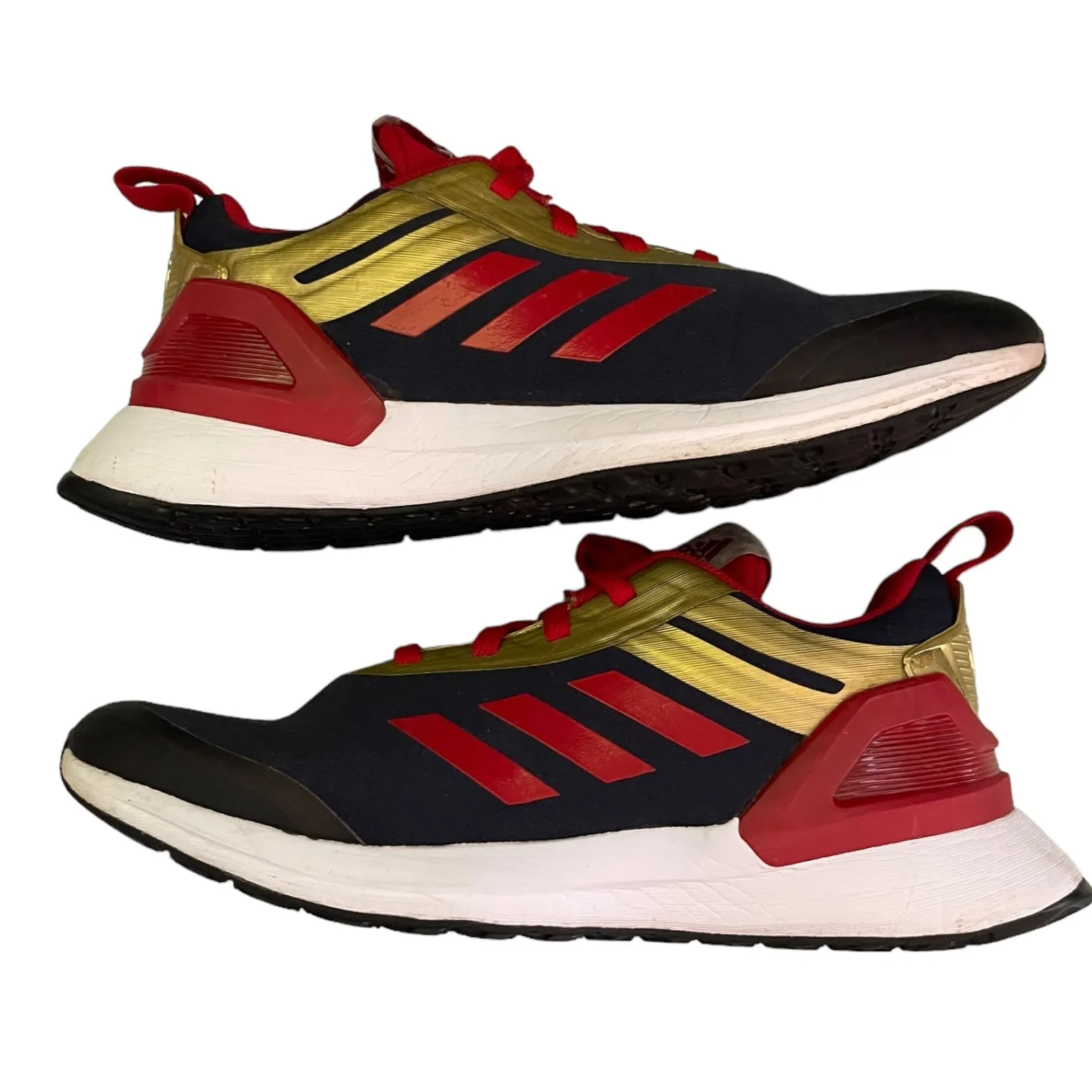 Adidas X Avengers Captain Marvel Rapidarun Sneakers Size 3 G27549