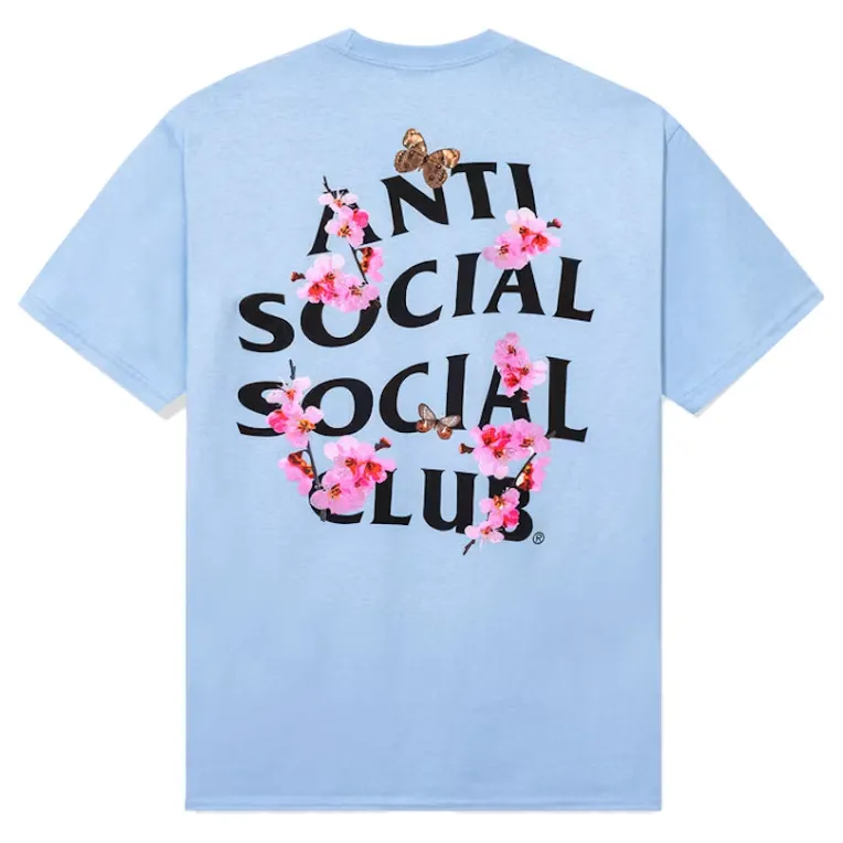 Anti Social Social Club Kkotch Tee Blue