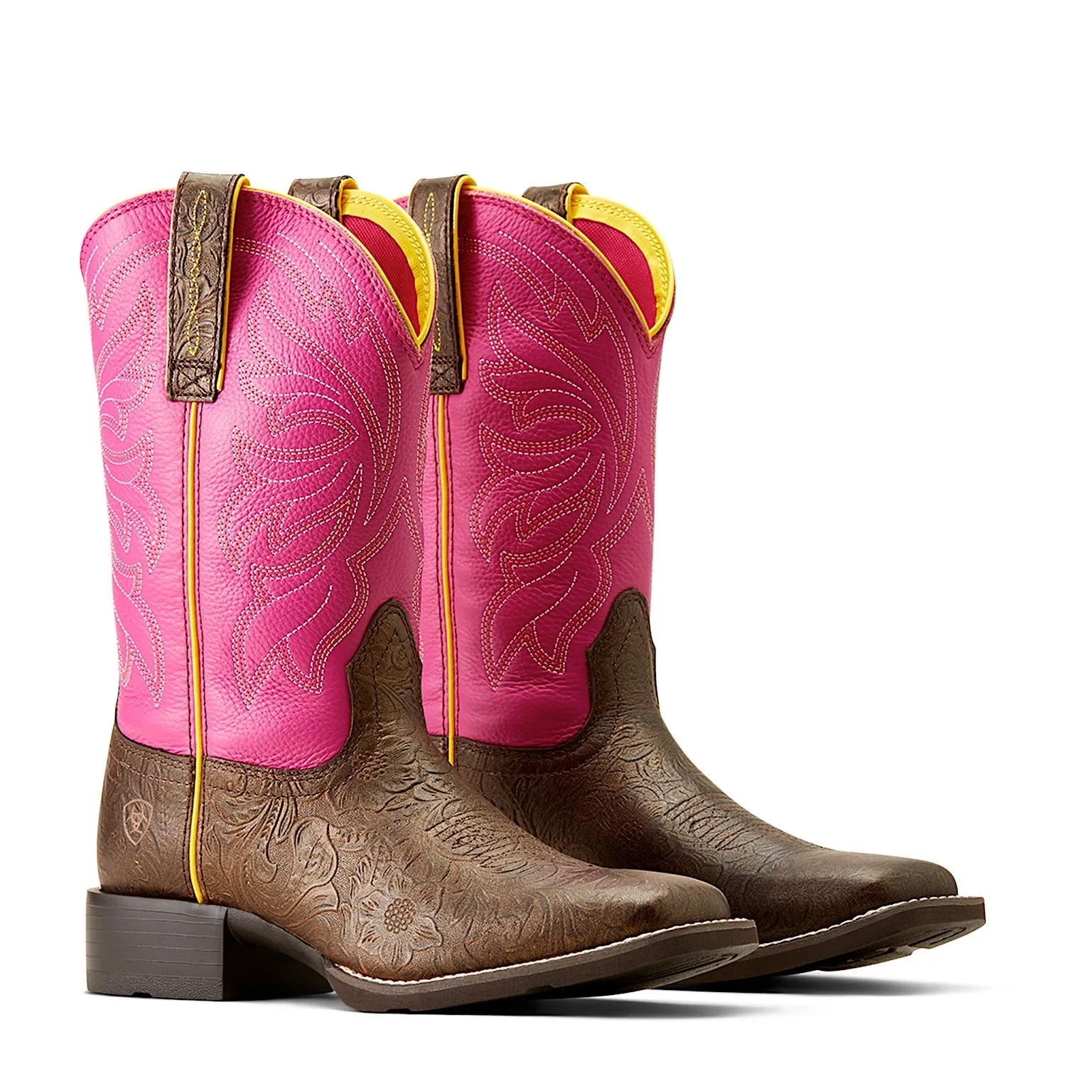 Ariat Women's Buckley Boot Bronze Age/Blushing Pink