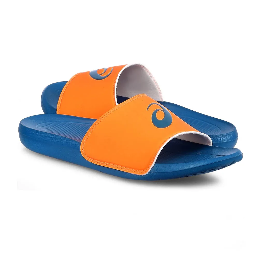 ASICS Unisex SPRL Slide (Orange Pop/Deep Sea Teal)