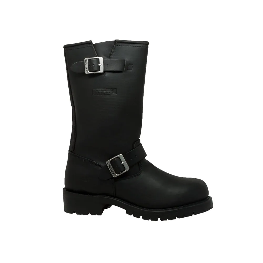 Black 13" Engineer Soft Feel Boots