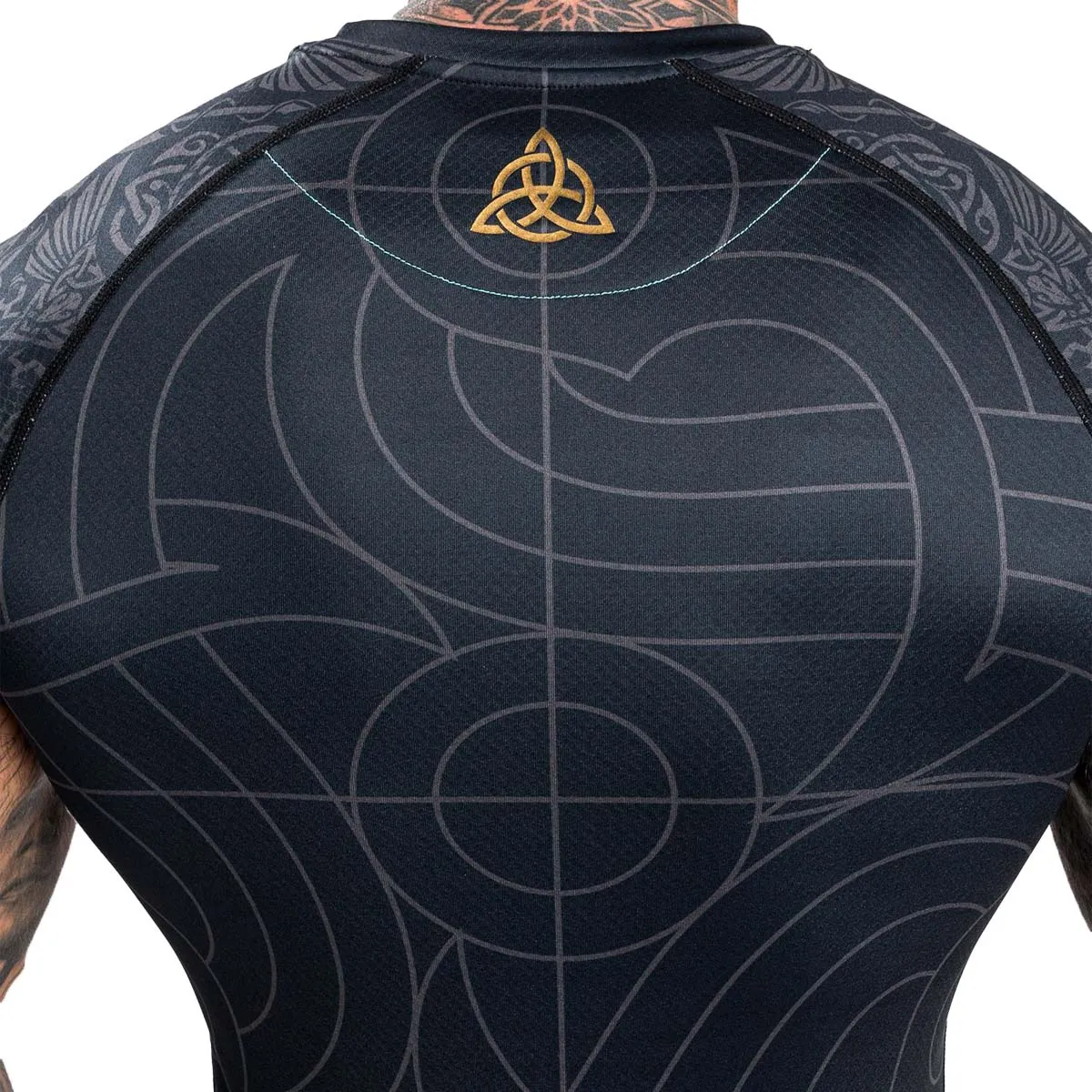 Black Venum Assassin's Creed Reloaded Short Sleeve Rash Guard