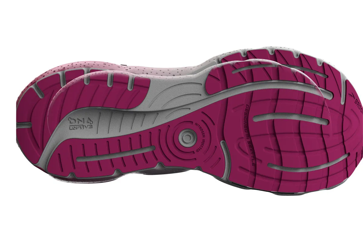 Brooks Glycerin GTS 20 B Black/Fuchsia/Linen Womens