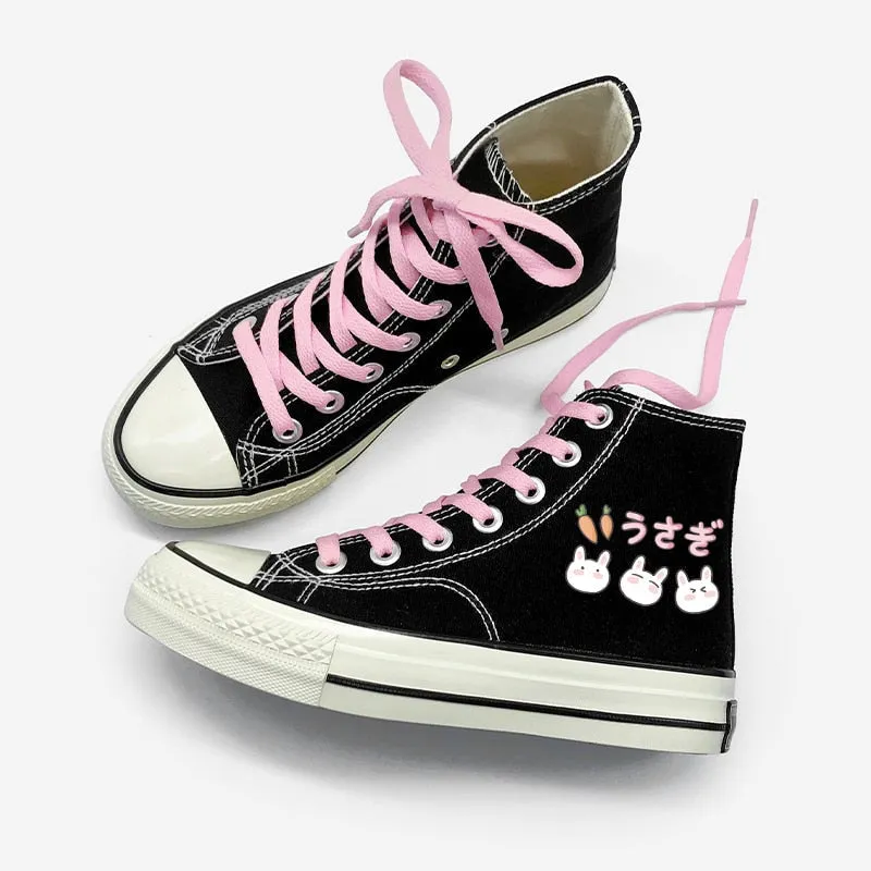 Bunny Carrot High Top Sneakers