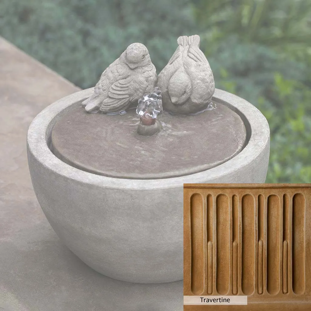 Campania International M-Series Bird Fountain