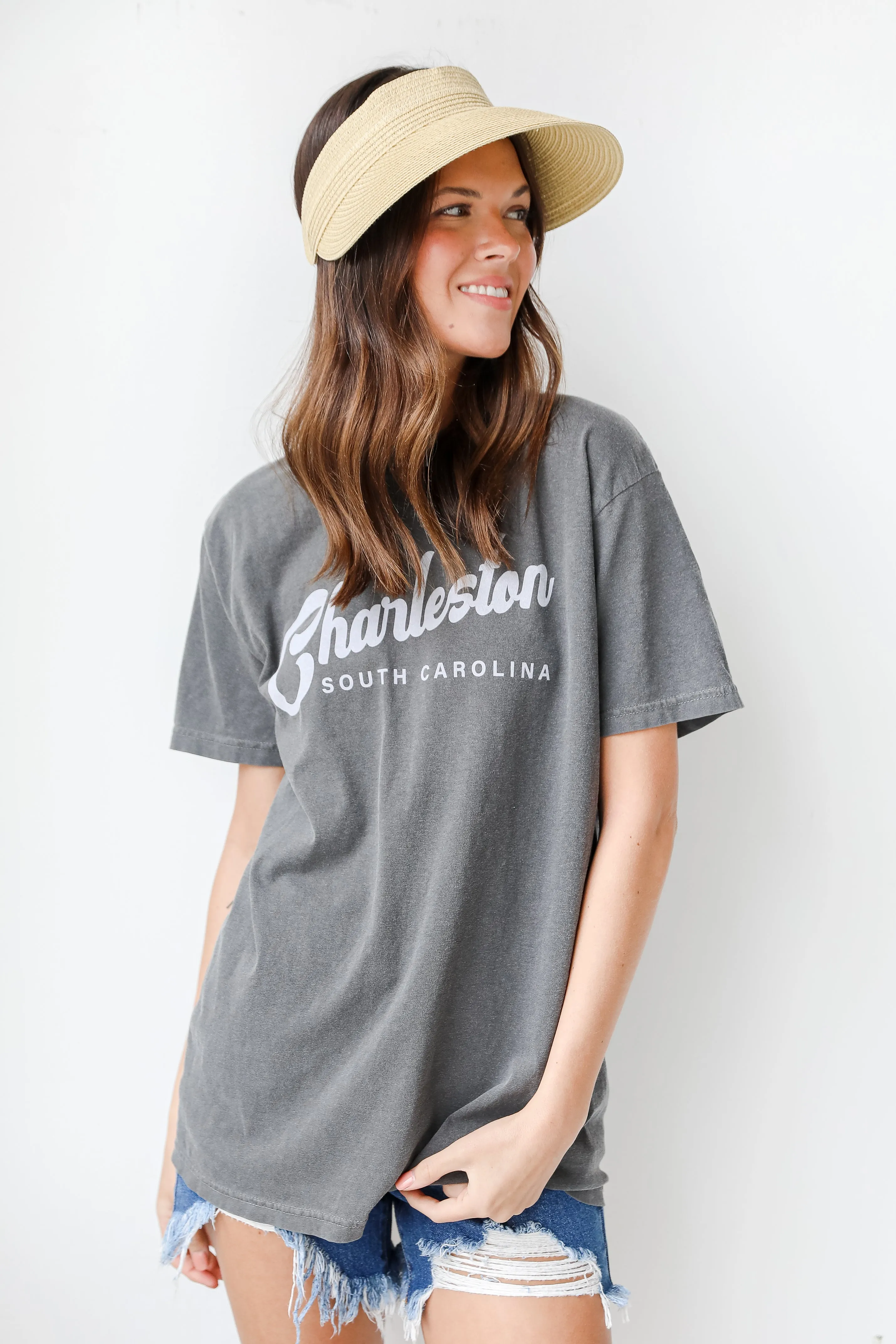 Charcoal Charleston South Carolina Tee