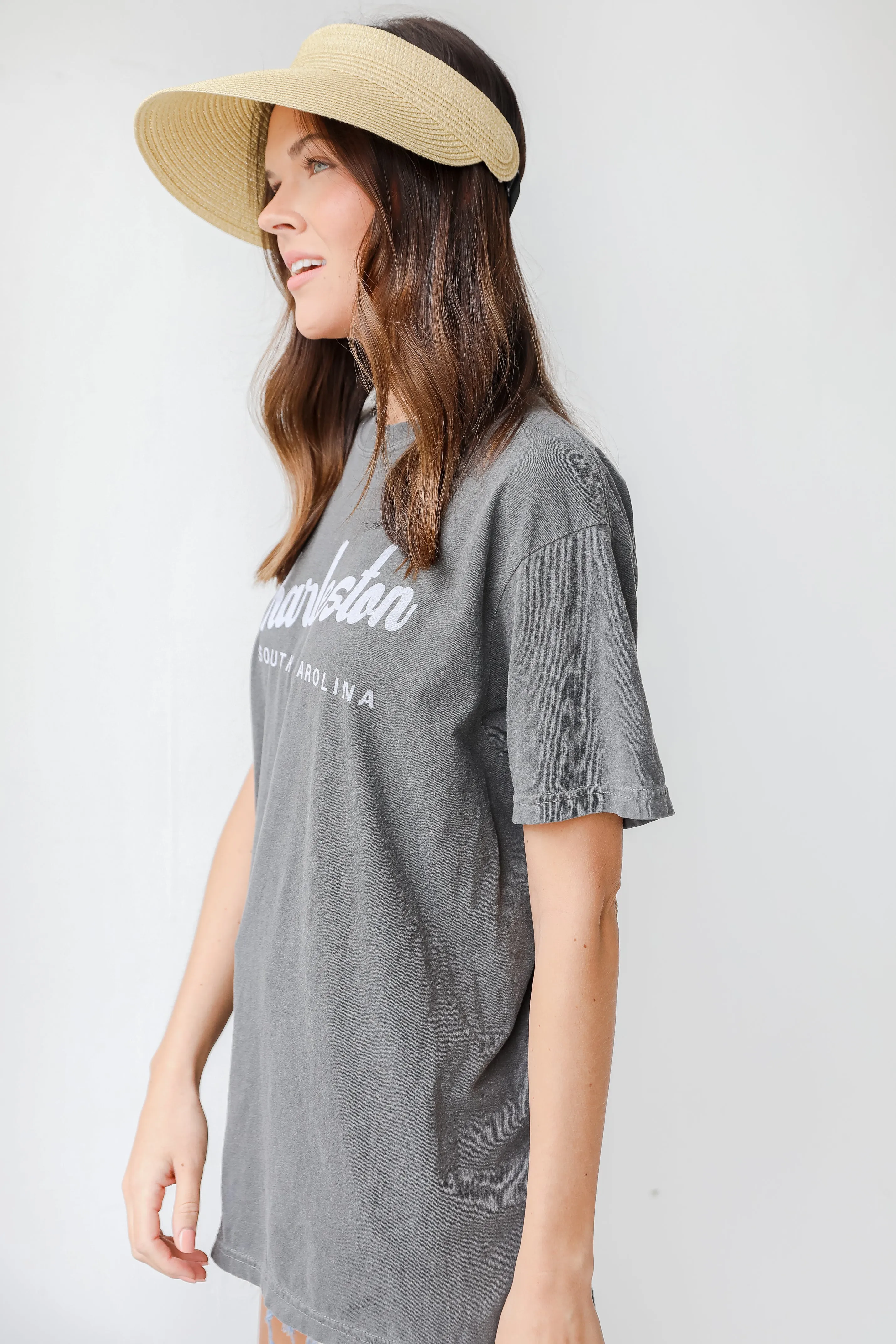 Charcoal Charleston South Carolina Tee