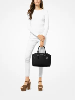 Ciara Large Saffiano Leather Satchel