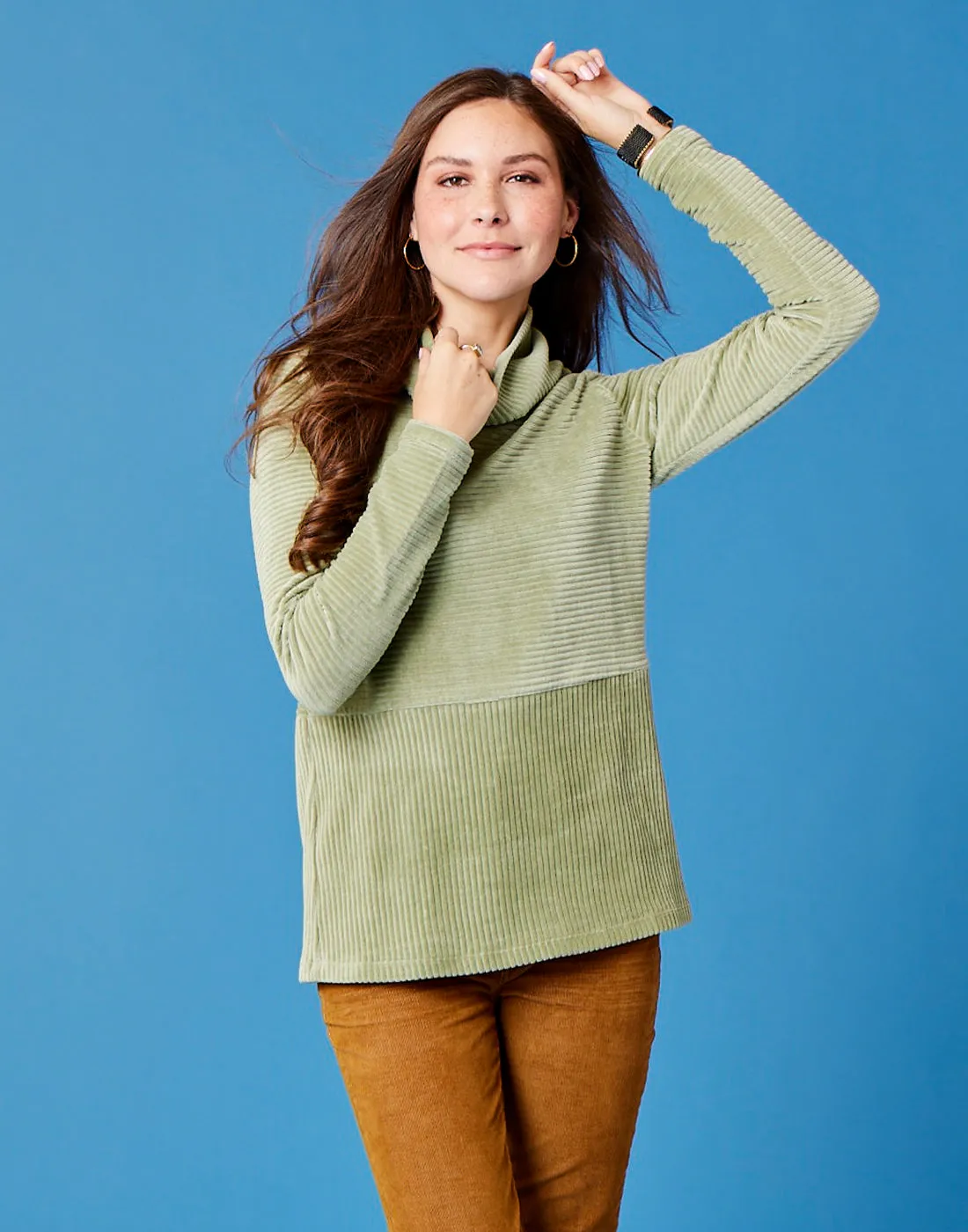 Collette Tunic: Olive - FINAL SALE