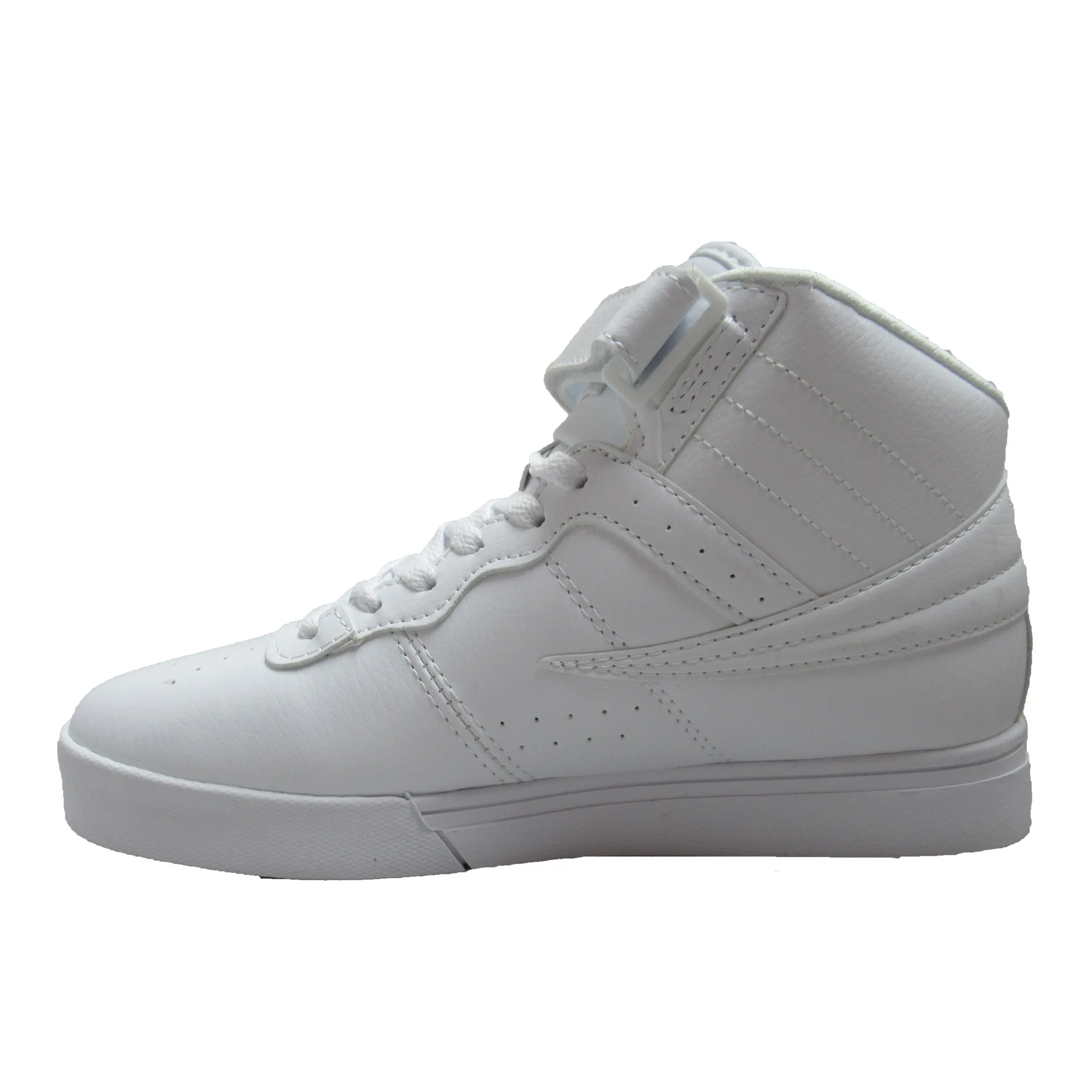 Fila Mens 1CM00347 Vulc 13 MP Mid Plus Leather White Black