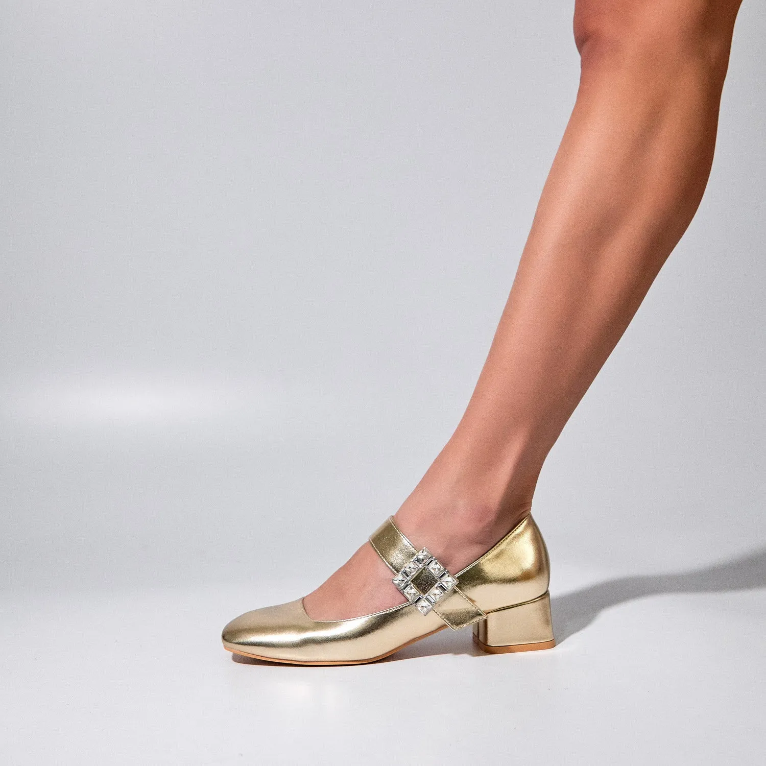 Flats Bernadette dorados