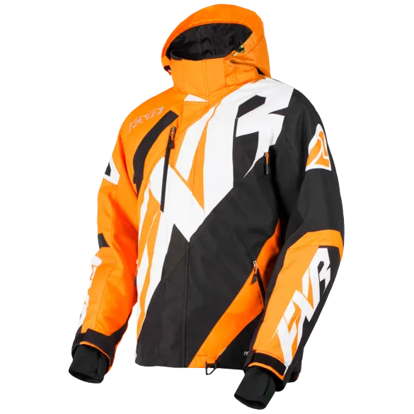 FXR CX Snowmobile Jacket Orange/Black/White