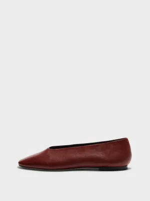 Kirsten Leather Ballet Flats