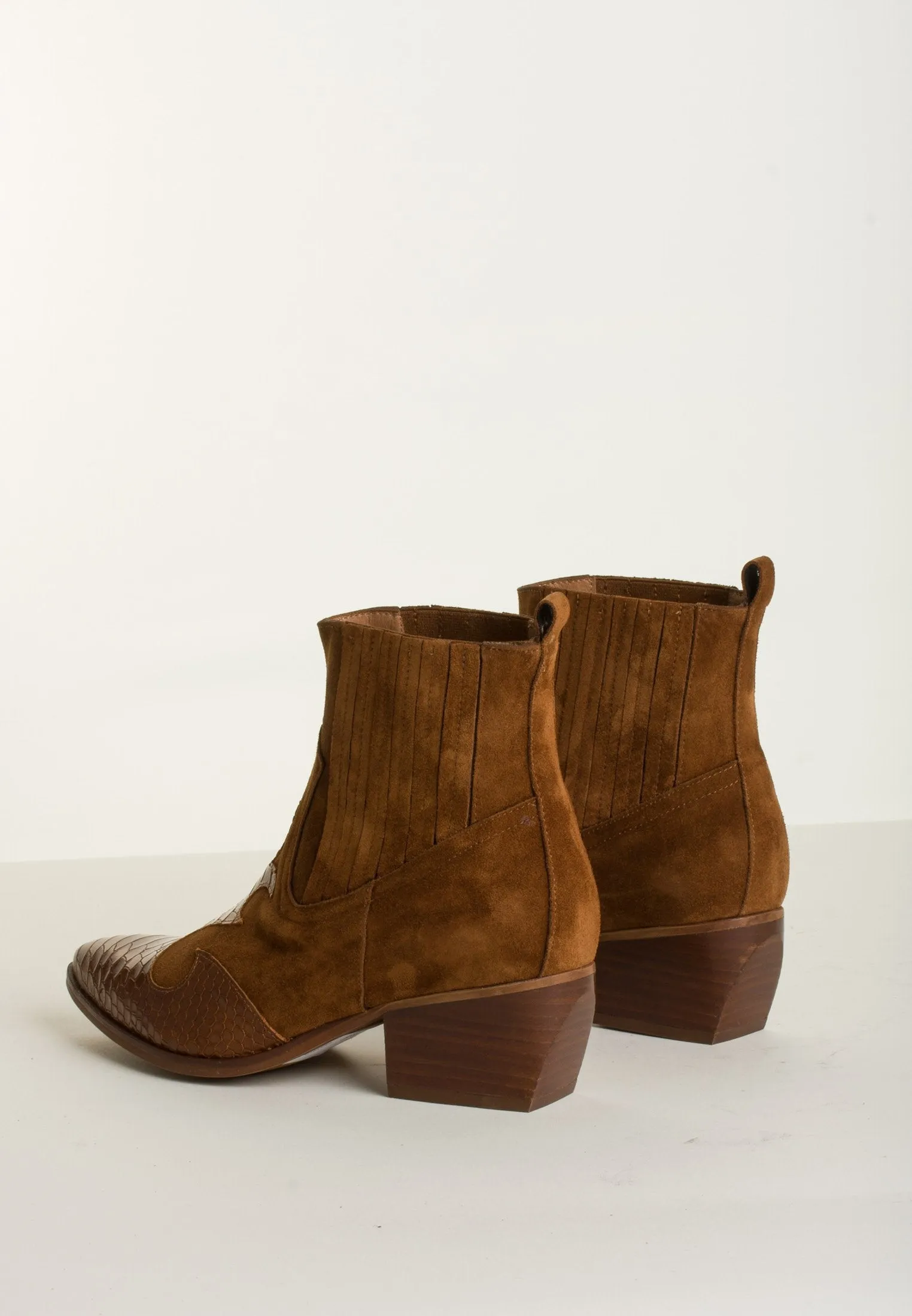 Marian Cognac Boots