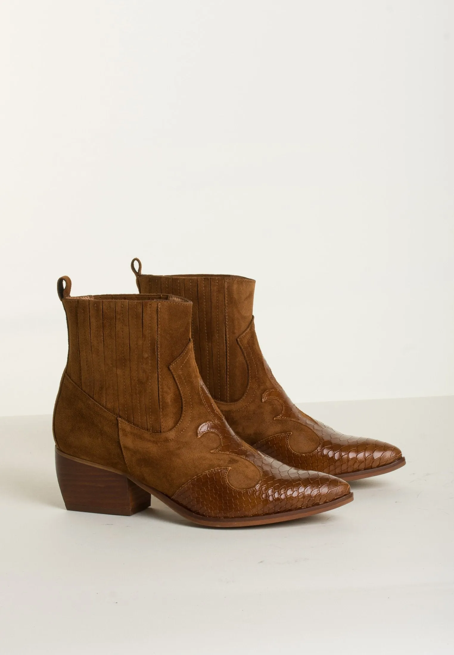 Marian Cognac Boots