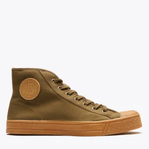 MILITARY GUM HIGH TOP - MILITARY GREEN