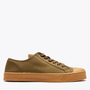 MILITARY GUM LOW TOP - MILITARY GREEN