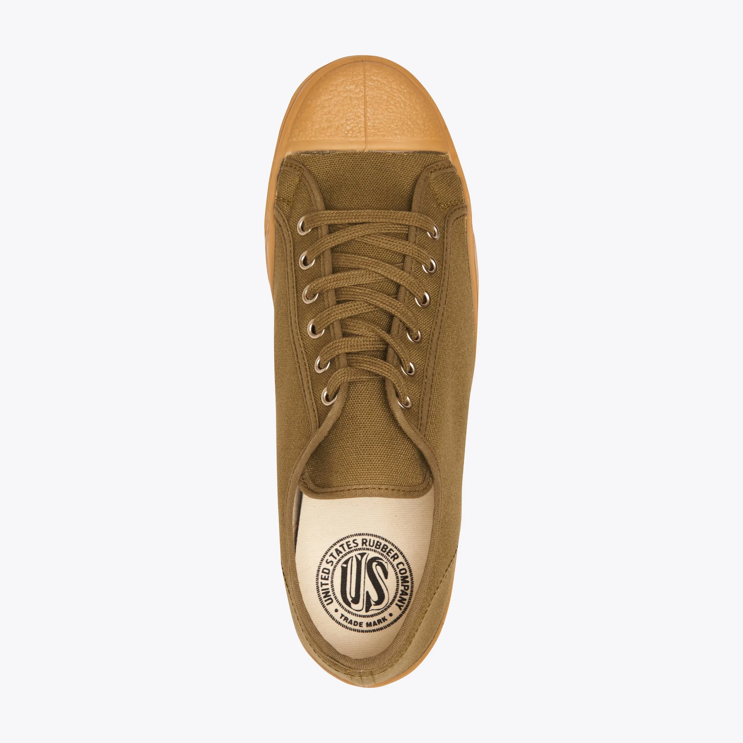 MILITARY GUM LOW TOP - MILITARY GREEN