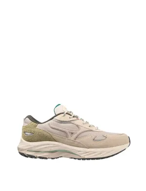 Mizuno Womens Wave Rider B Silver Cloud / White Sand / Cedar