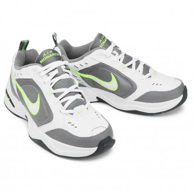 Nike men's training shoe Air Monarch IV 415445 100 white-cool grey