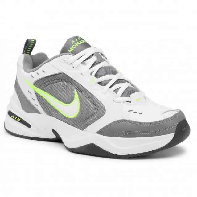 Nike men's training shoe Air Monarch IV 415445 100 white-cool grey