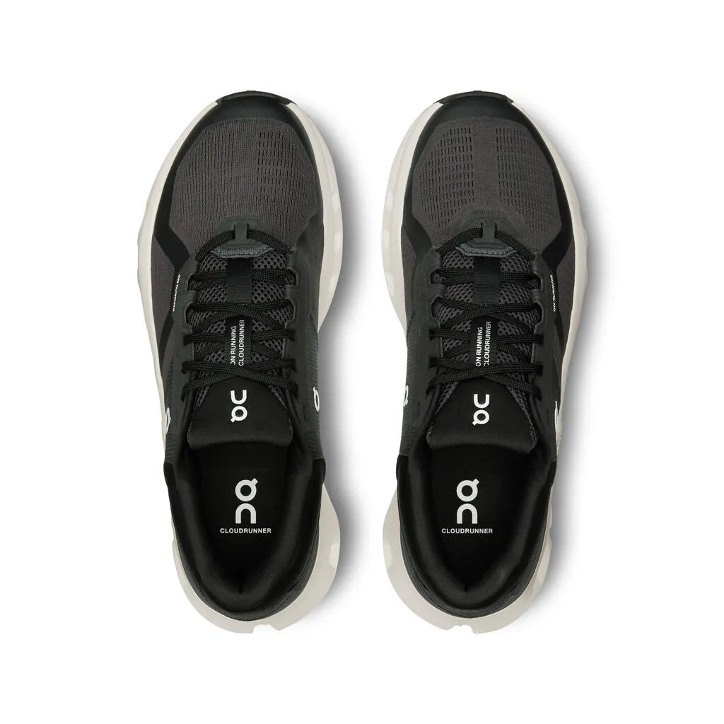 Sure! 

Mens Wide Fit Cloudrunner 2 Running Shoes in Eclipse/Black - Optimized Title