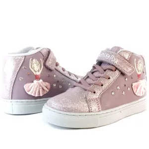 Scarpe casual da Bambina - LELLI KELLY Art. LKAL2286 Sneakers alte cipria