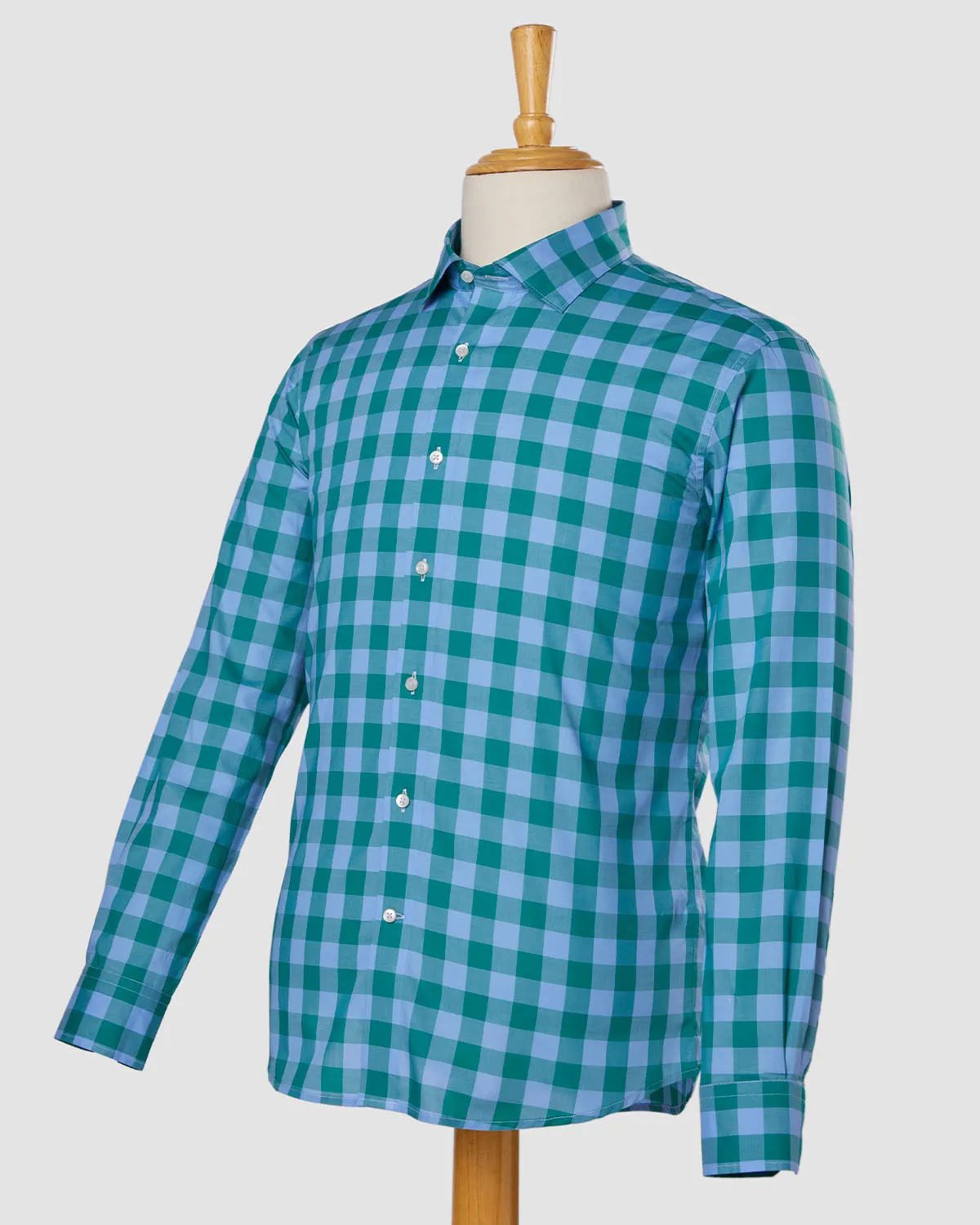 Somelos Peacock Checked Shirt