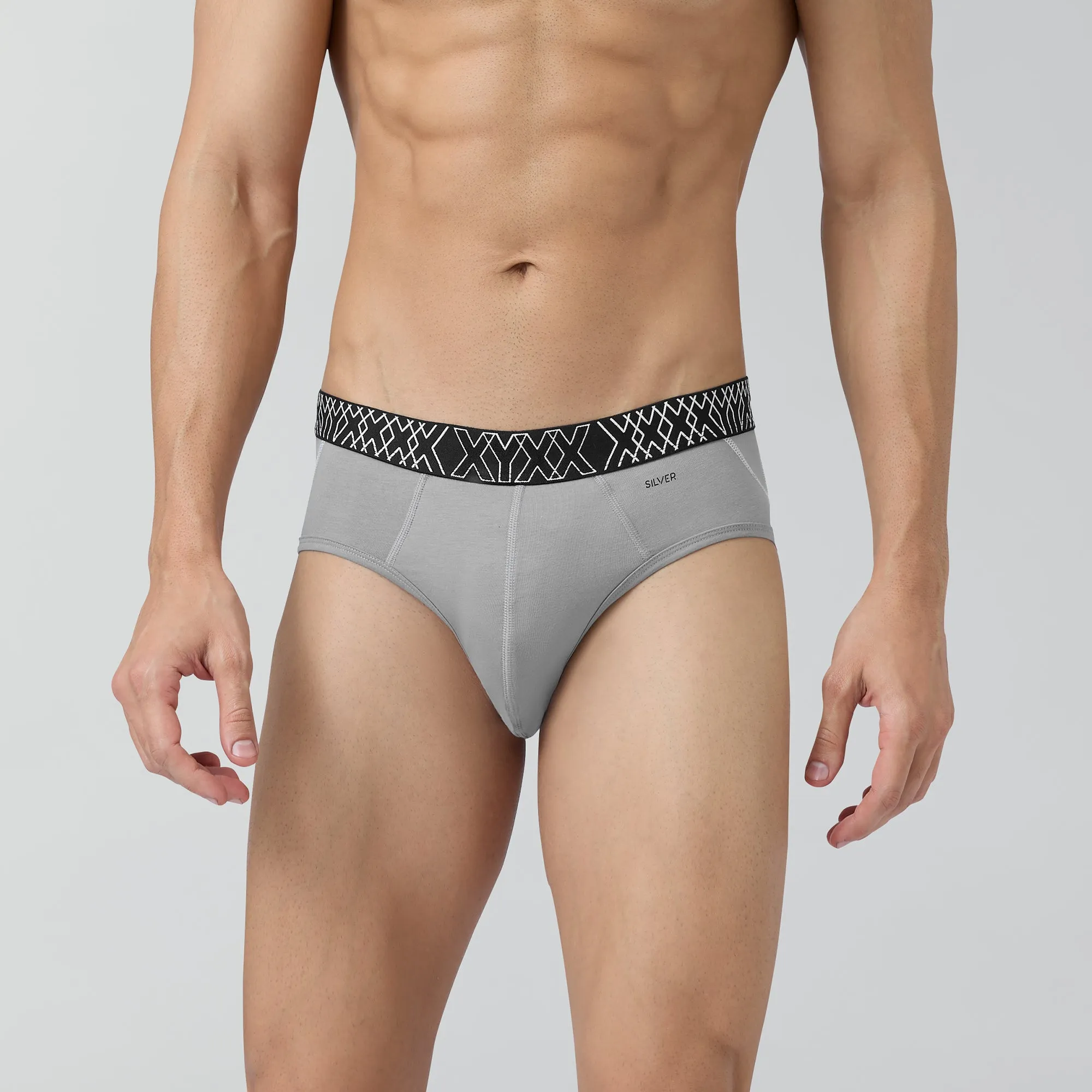 Sprint Cotton Stretch Briefs Opal Grey