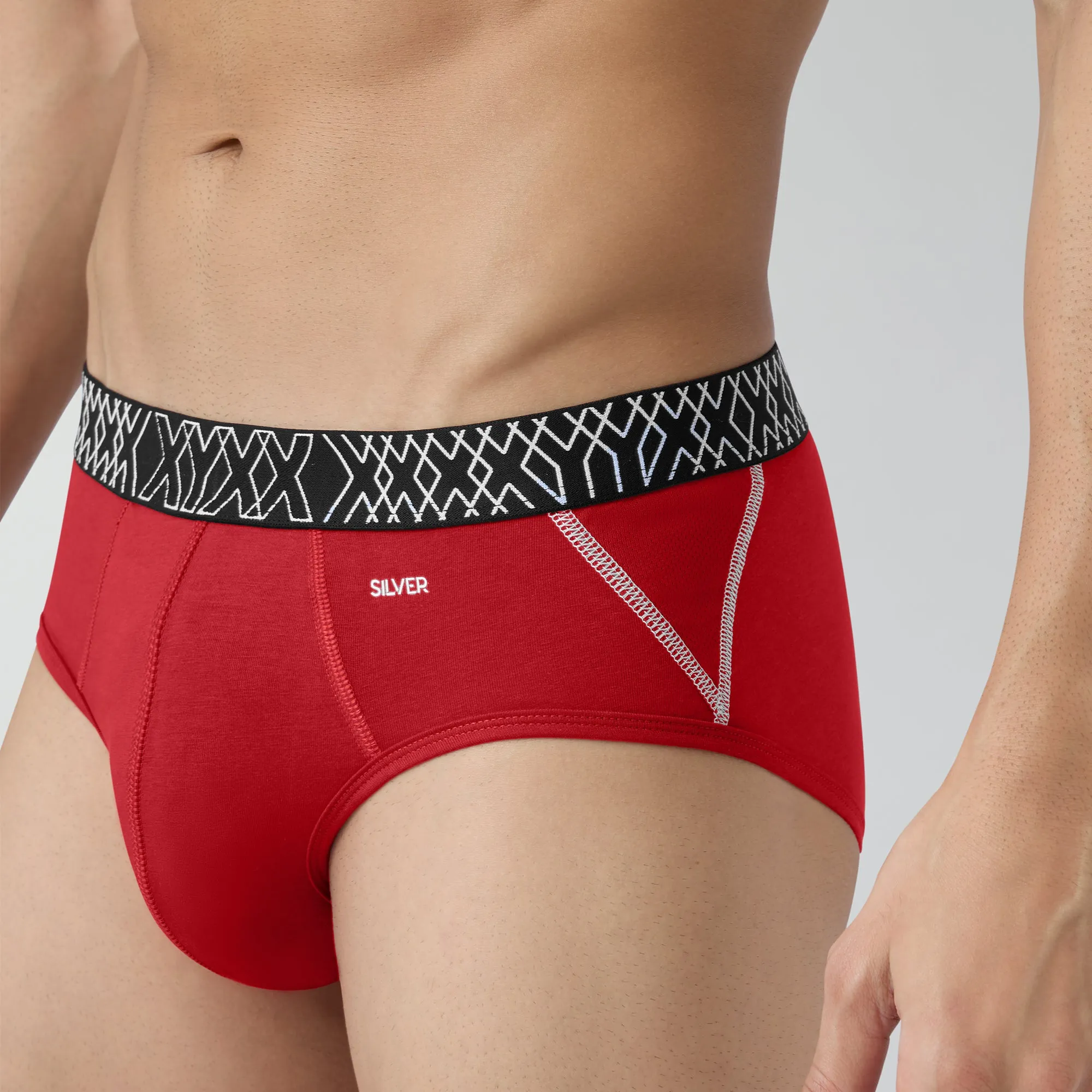 Sprint Cotton Stretch Briefs Rio Red