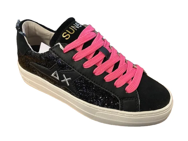 Sun68 women's sneakers shoe Betty Z42220 11 black