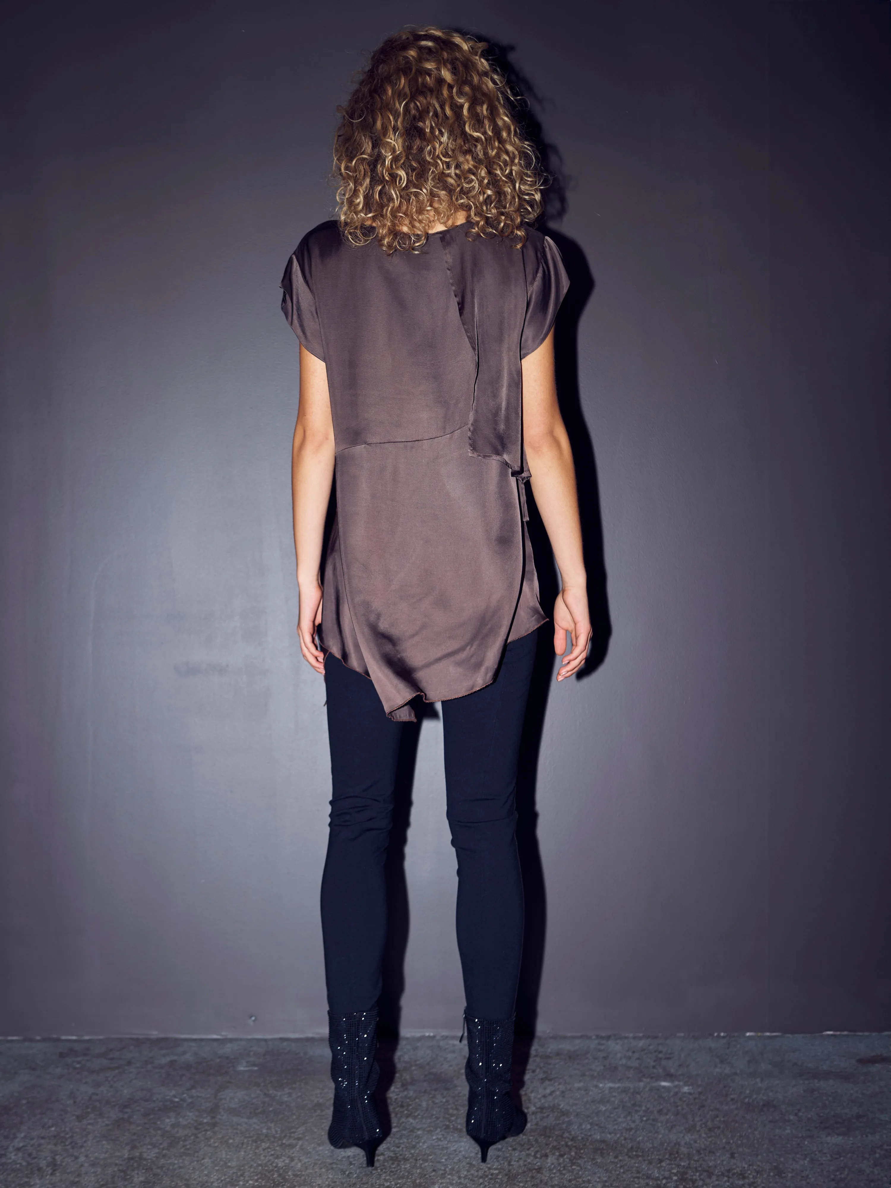 VALINA tunic - Dark Brown