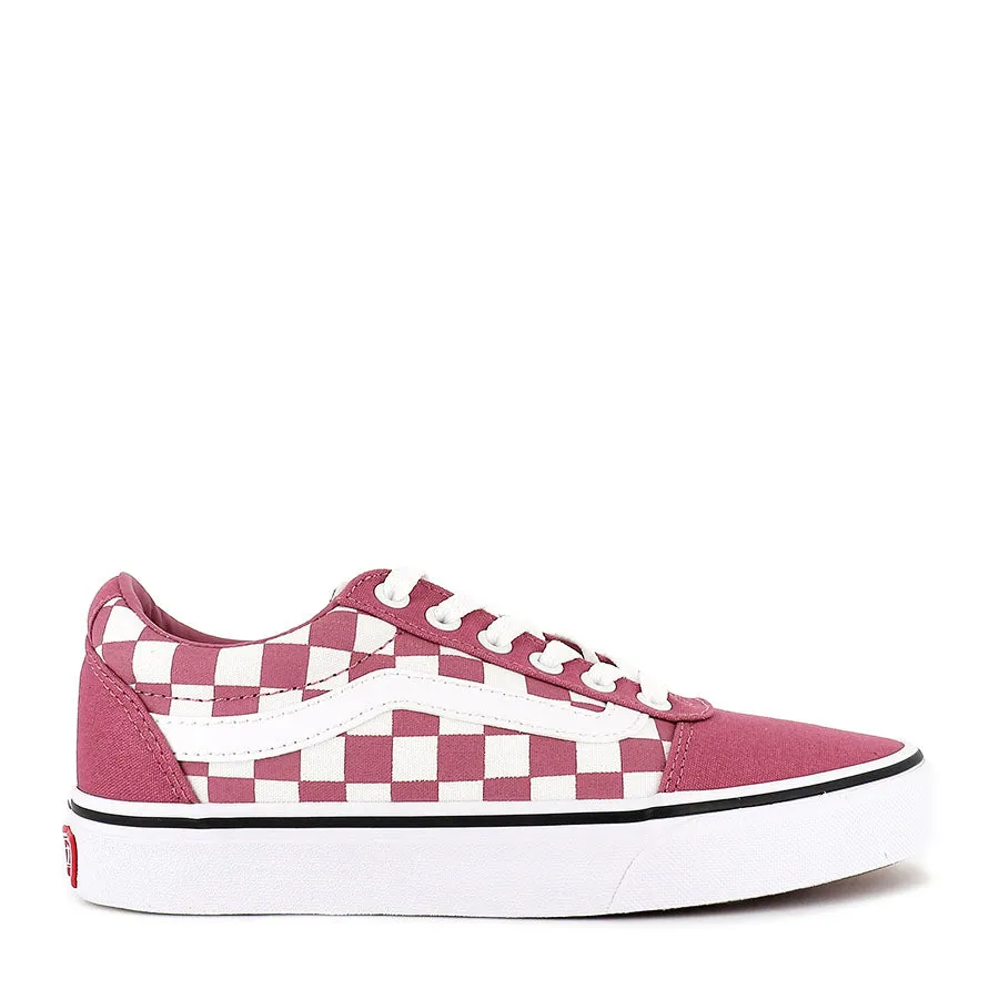 WARD CHECKERED (L) - ROSE WHITE