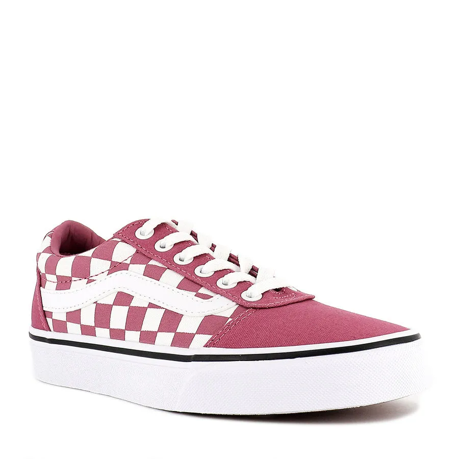 WARD CHECKERED (L) - ROSE WHITE